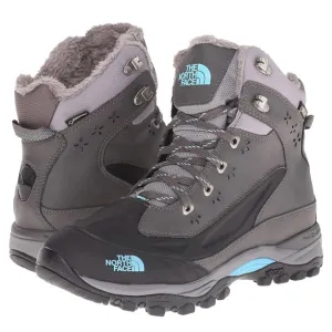The North Face Chilkat Tech GTX Boots - Women's Dark Grey/Fortuna Blue Size 7