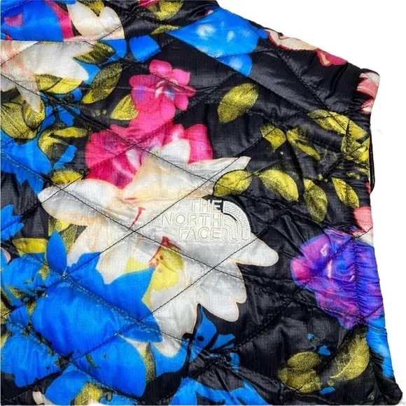 THE NORTH FACE Floral Nano Puff Thermoball Vest Size XS