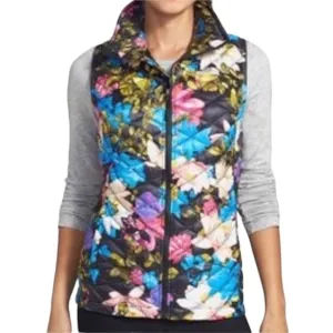THE NORTH FACE Floral Nano Puff Thermoball Vest Size XS