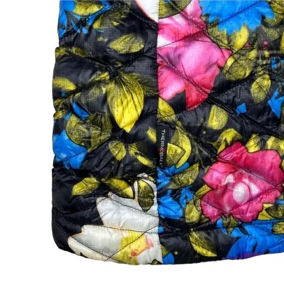 THE NORTH FACE Floral Nano Puff Thermoball Vest Size XS