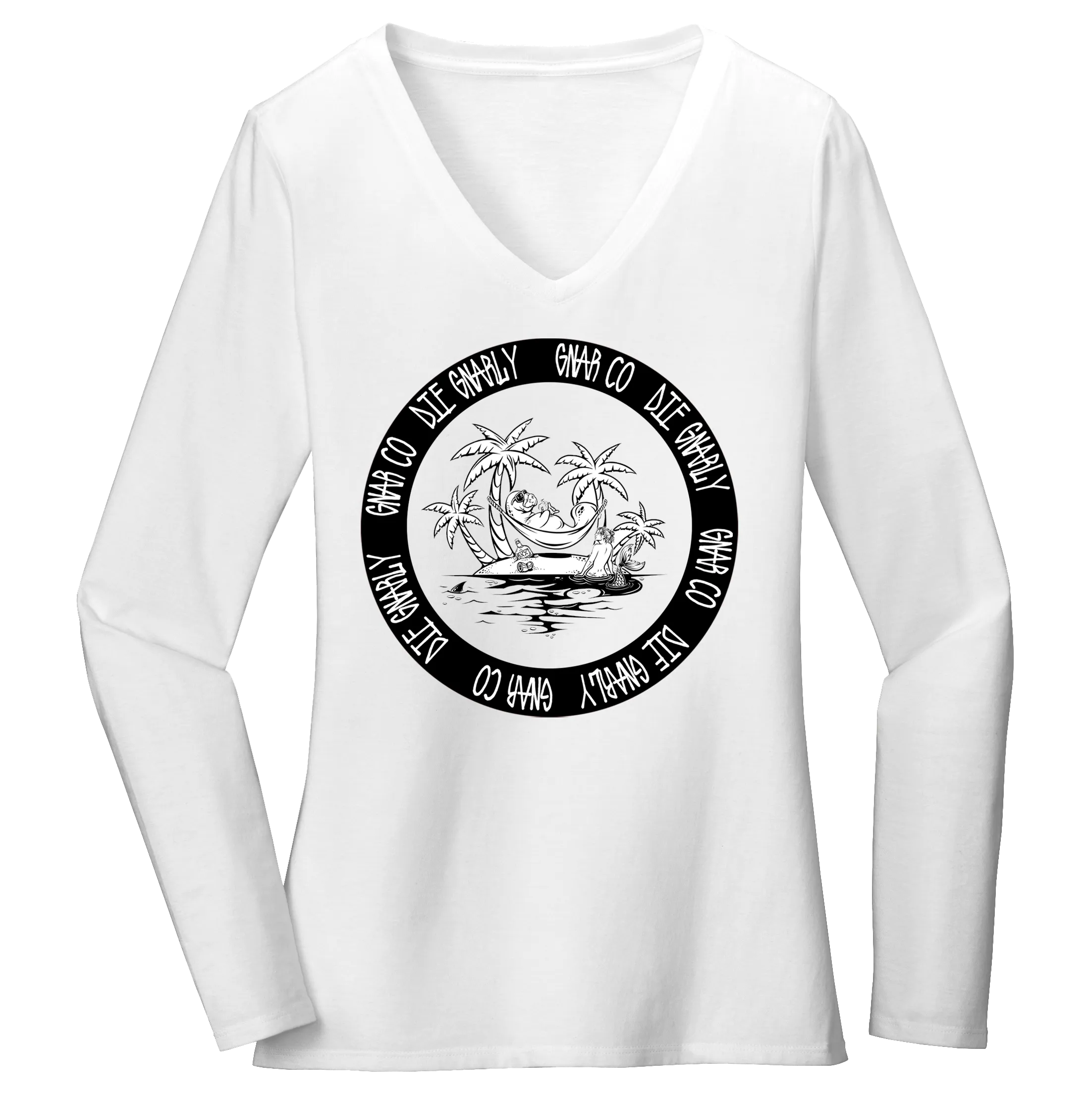 The Not So Lonely Island Long Sleeve Women's Tee