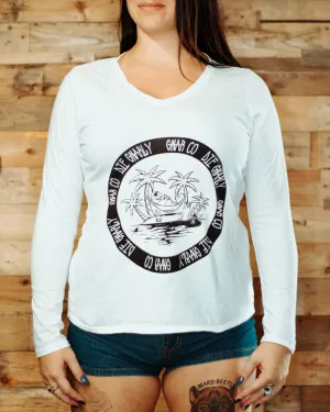The Not So Lonely Island Long Sleeve Women's Tee