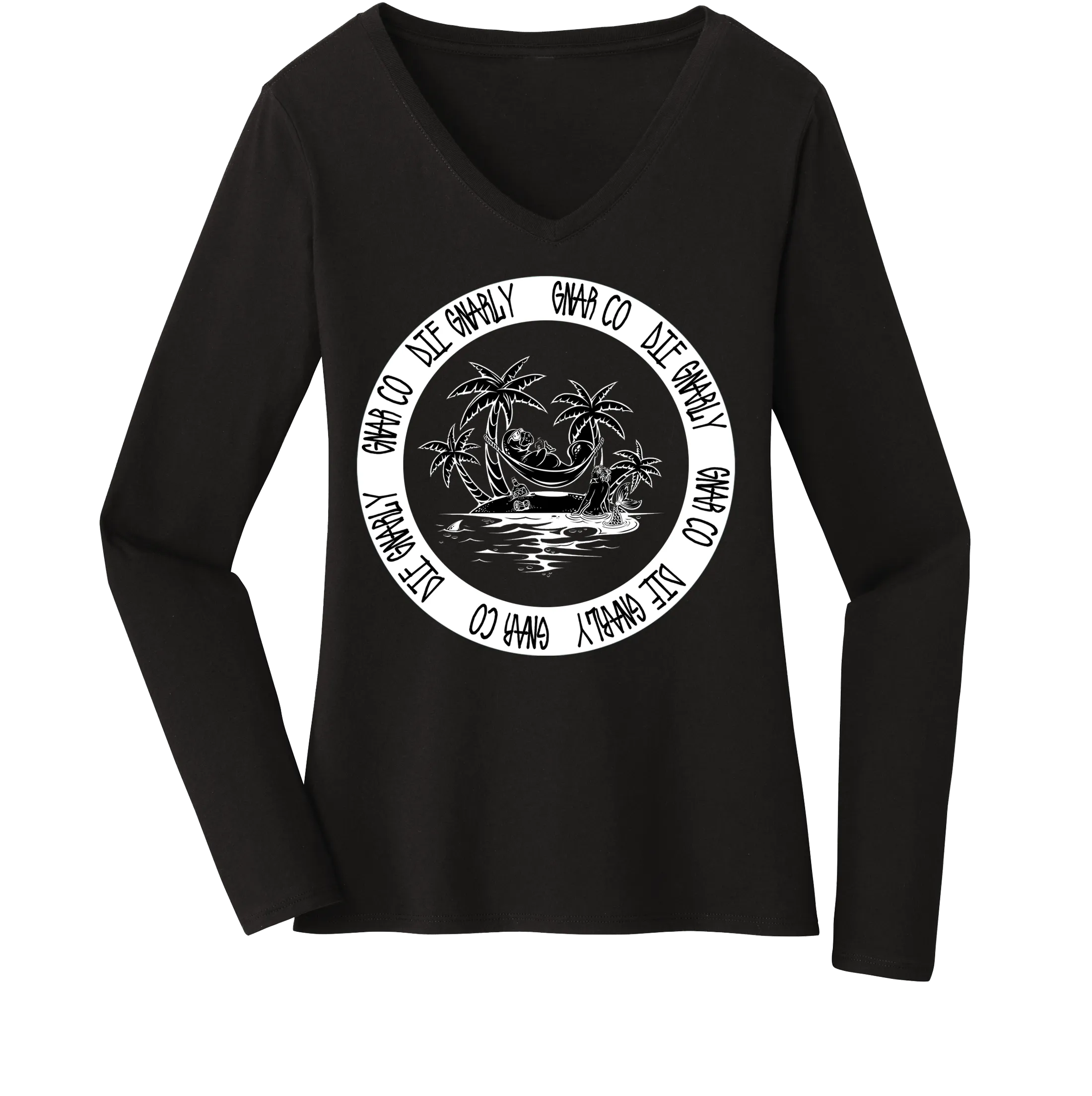 The Not So Lonely Island Long Sleeve Women's Tee