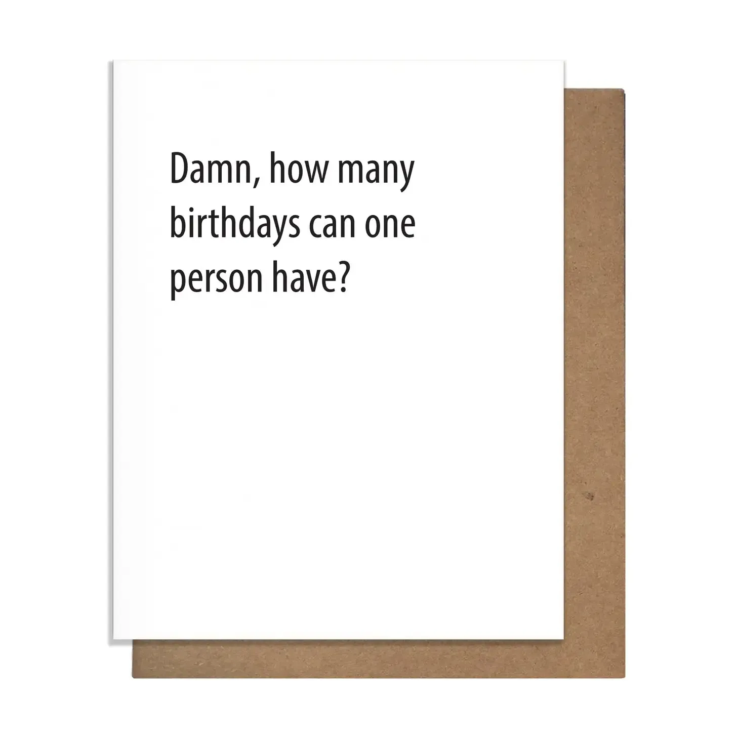 The Pretty Alright Goods Cards - Birthday Styles