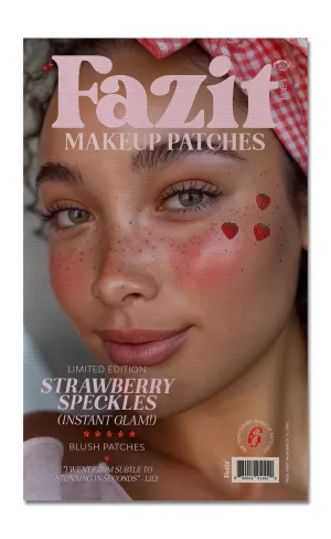 The Strawberry Speckles Makeup Patches by Fazit