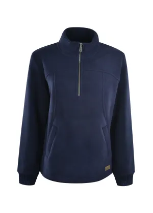 Thomas Cook Women's Pacific Bonded Fleece Zip Pullover - Navy