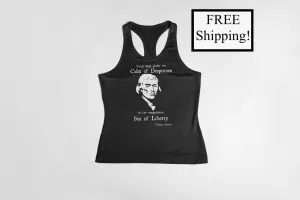 Thomas Jefferson Sea of Liberty Women's Tank Top