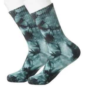 Tie-Dye Green Women's Socks