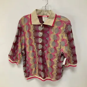 Top 3/4 Sleeve By Anna Sui In Multi, Size:M