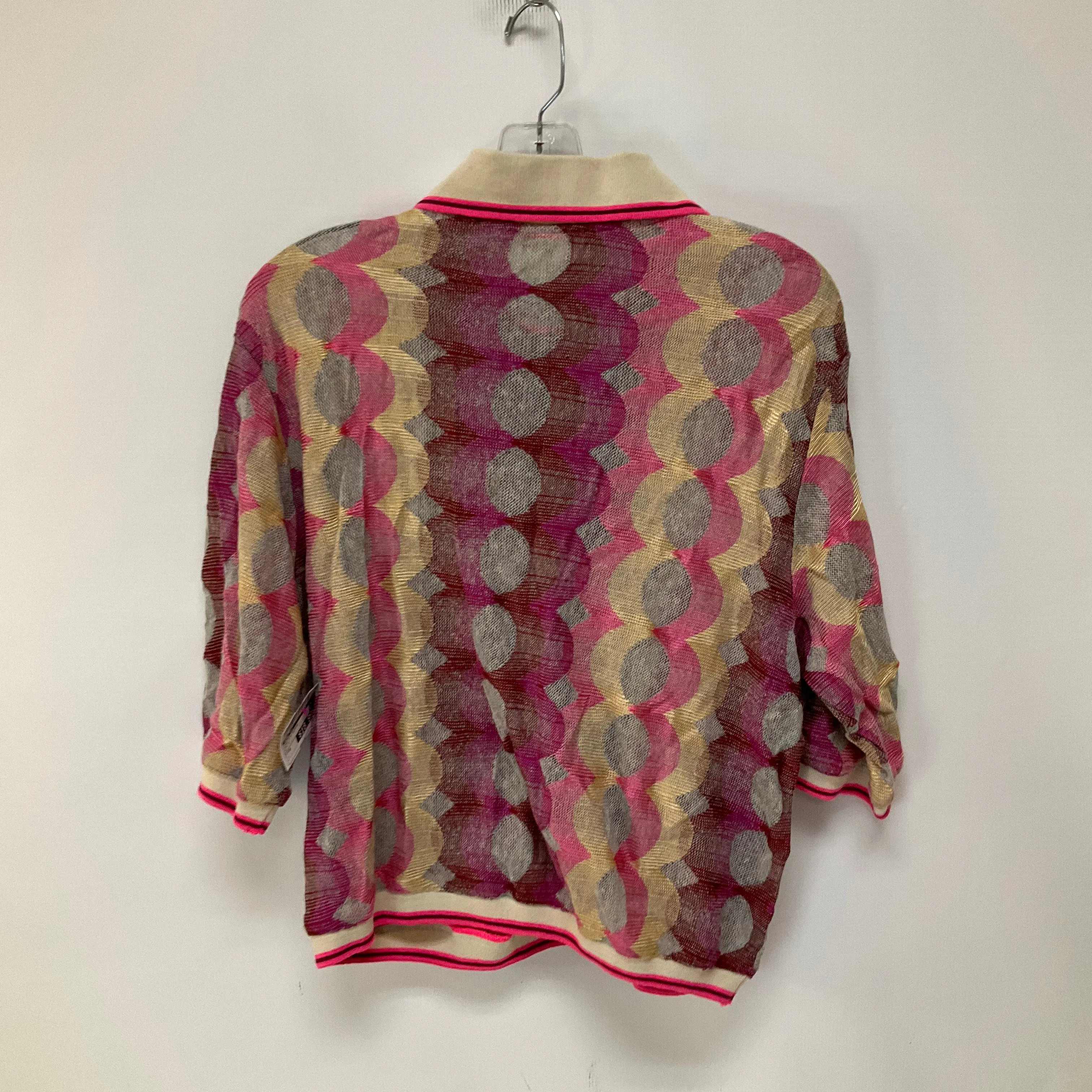 Top 3/4 Sleeve By Anna Sui In Multi, Size:M