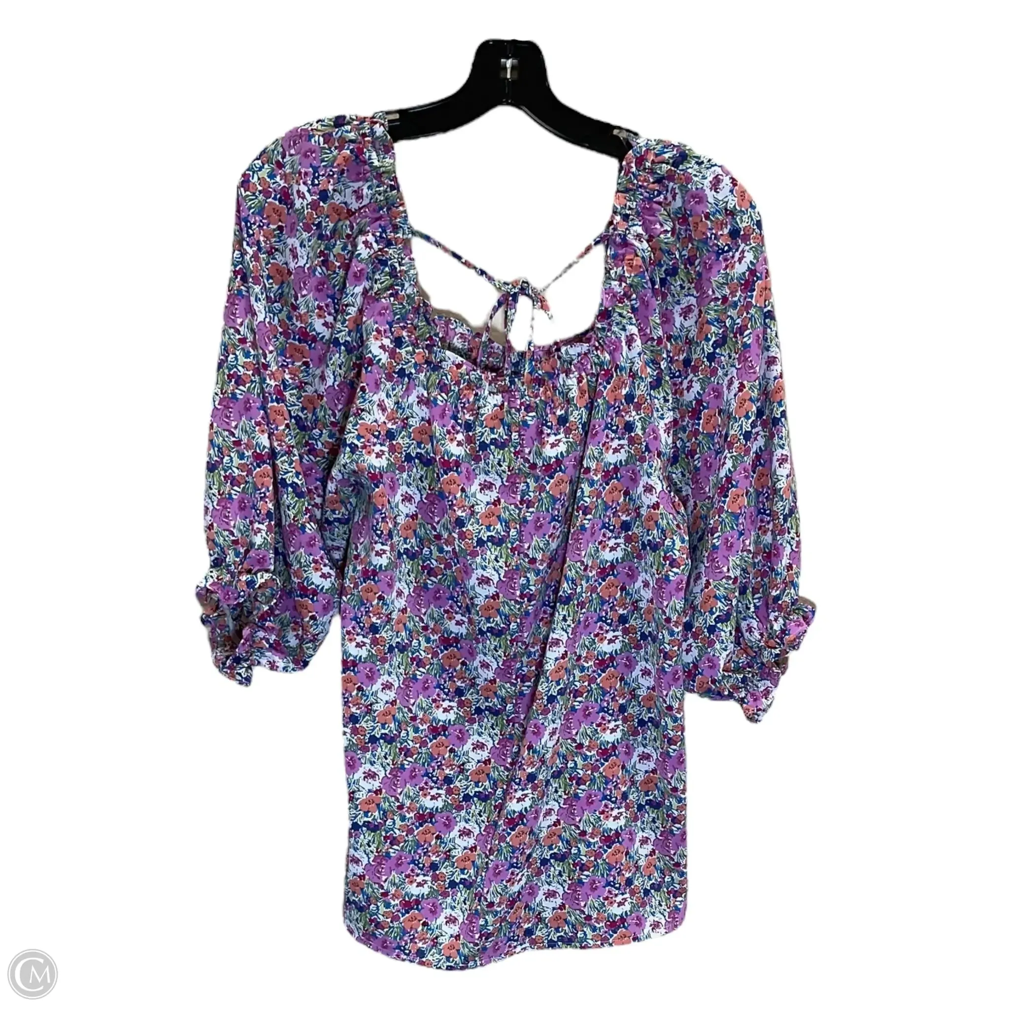 Top 3/4 Sleeve By Staccato In Pink, Size: S