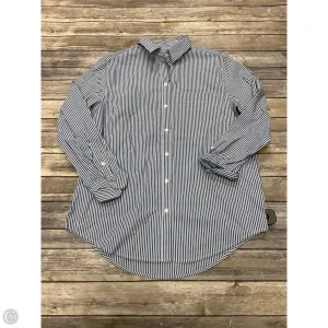 Top Long Sleeve By A New Day In Striped Pattern, Size: M