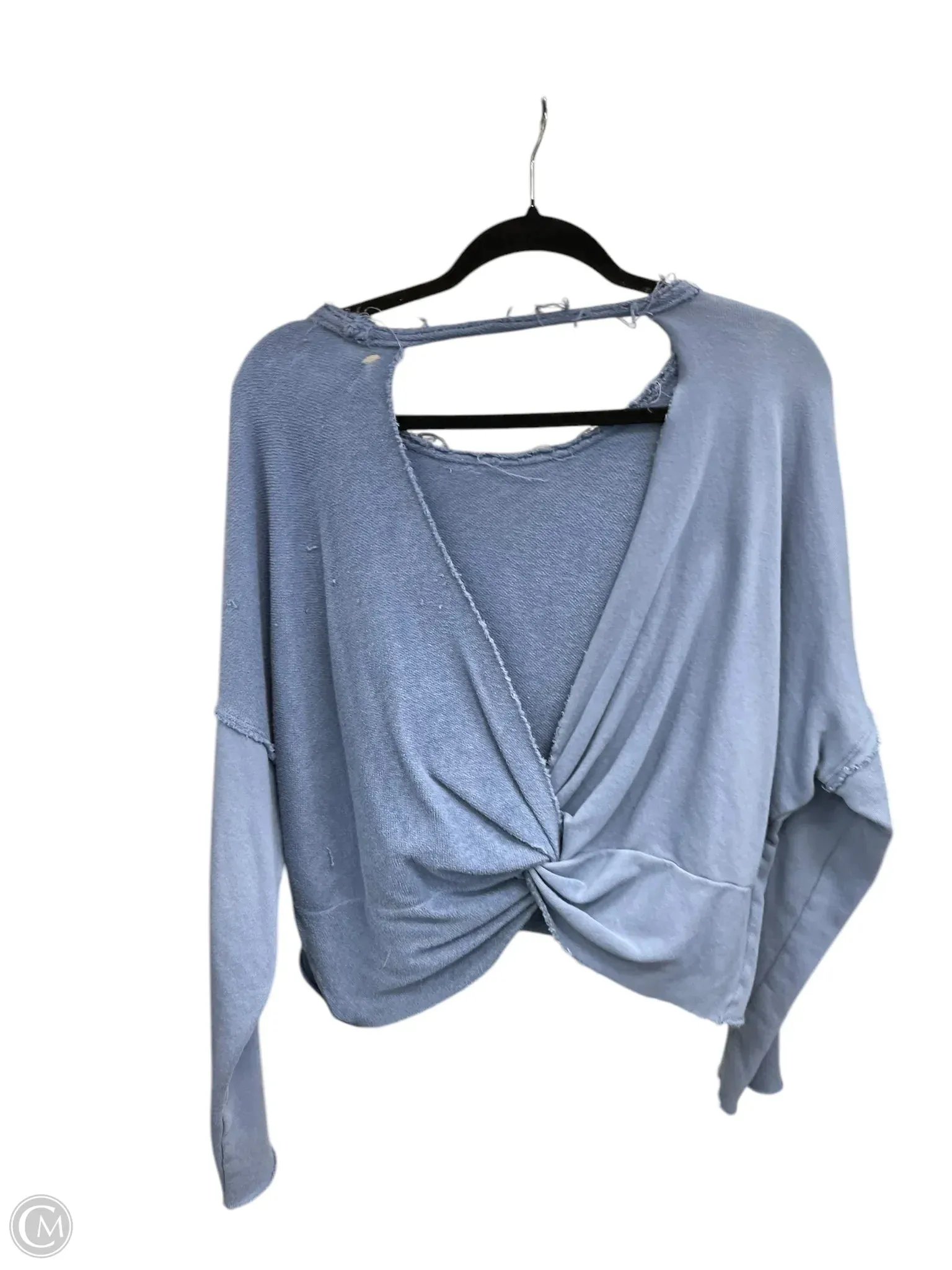 Top Long Sleeve By Aerie In Blue, Size: Xs