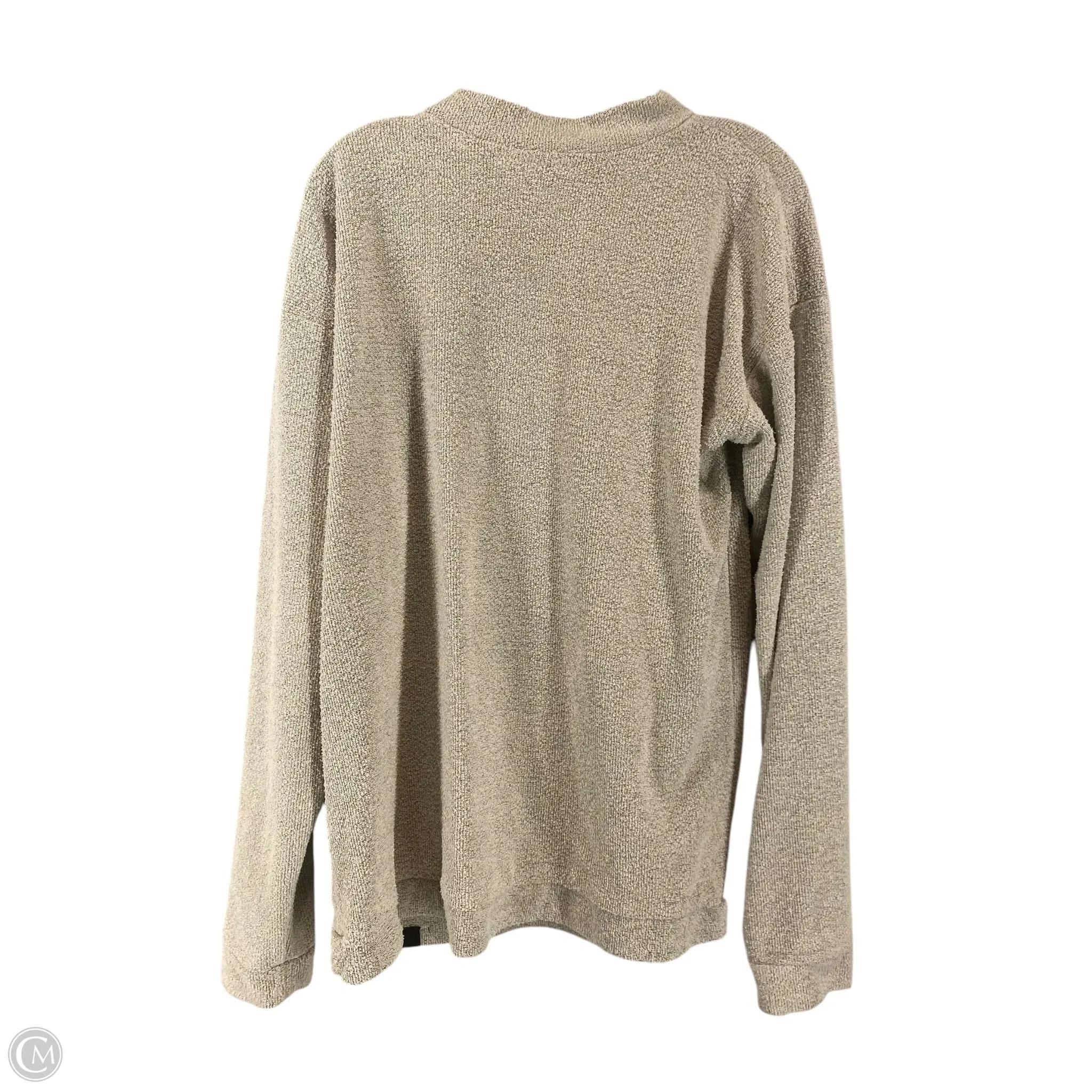Top Long Sleeve By Clothes Mentor In Grey & Purple, Size: L