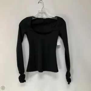 Top Long Sleeve By Cmc In Black, Size: Xs