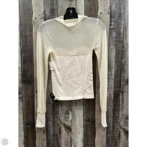 Top Long Sleeve By Free People In Beige, Size: S