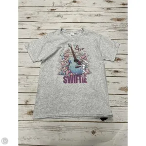 Top Short Sleeve Basic By Hanes In Grey, Size: S
