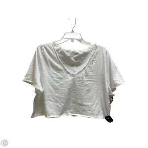 Top Short Sleeve By Aerie In White, Size: M