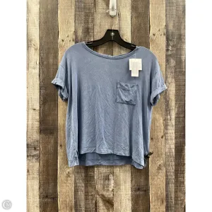 Top Short Sleeve By American Eagle In Black, Size: M