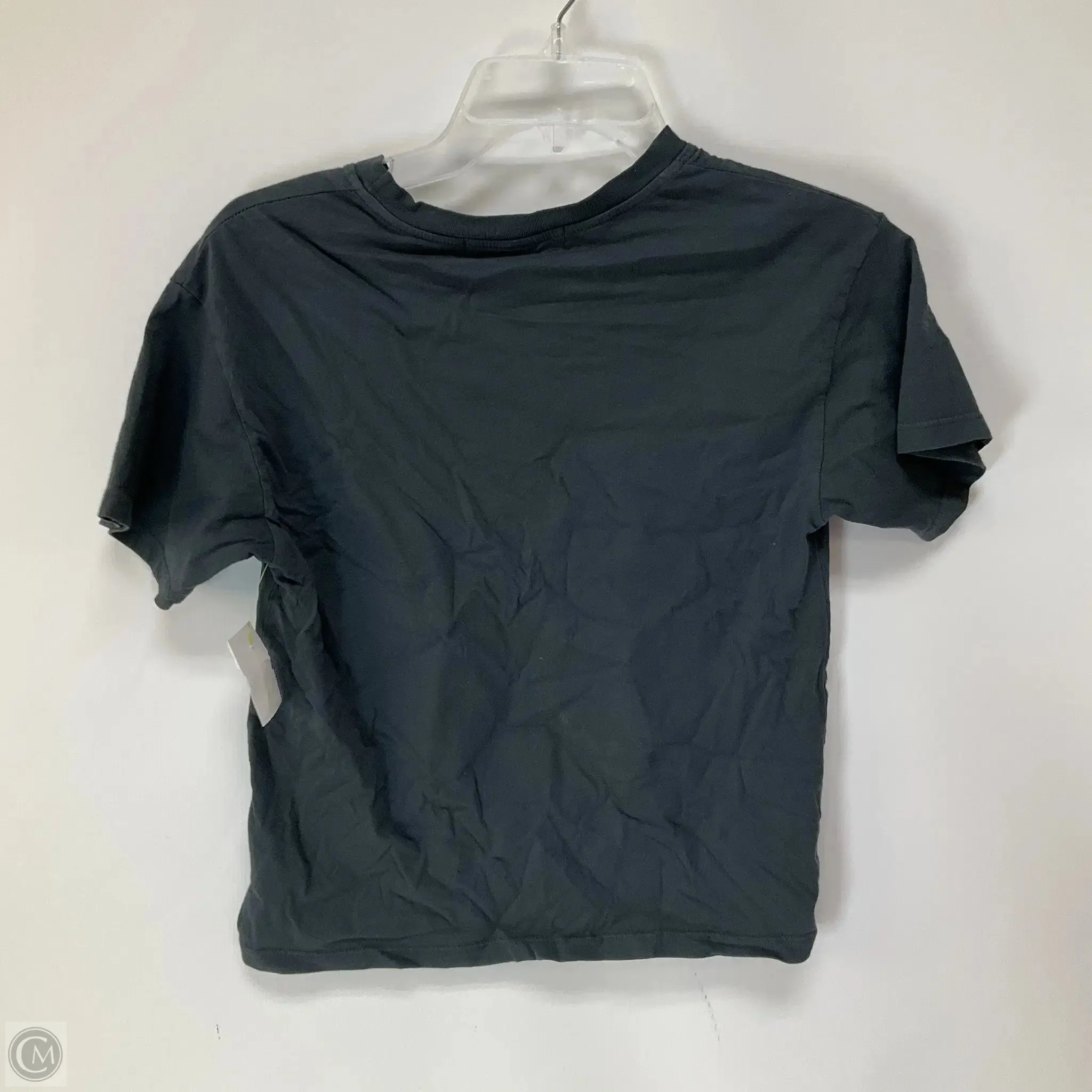 Top Short Sleeve By Anthropologie In Grey, Size: Xxs