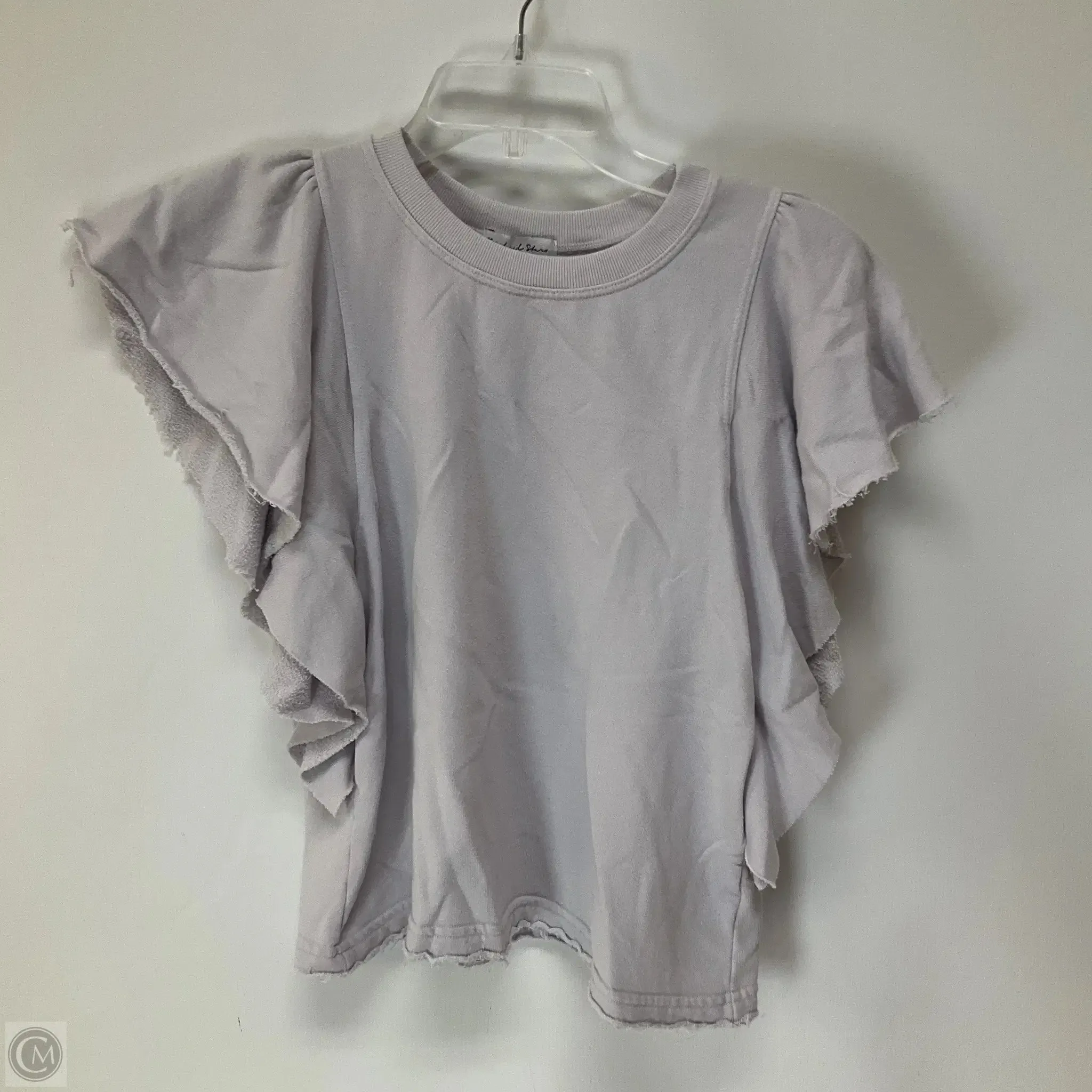Top Short Sleeve By Michael Stars In Purple, Size: Xs