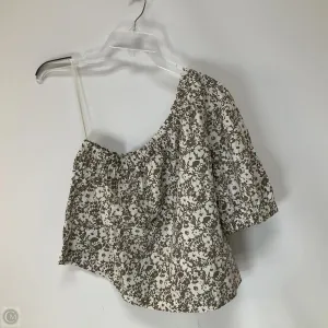 Top Short Sleeve By Rails In Floral Print, Size: L