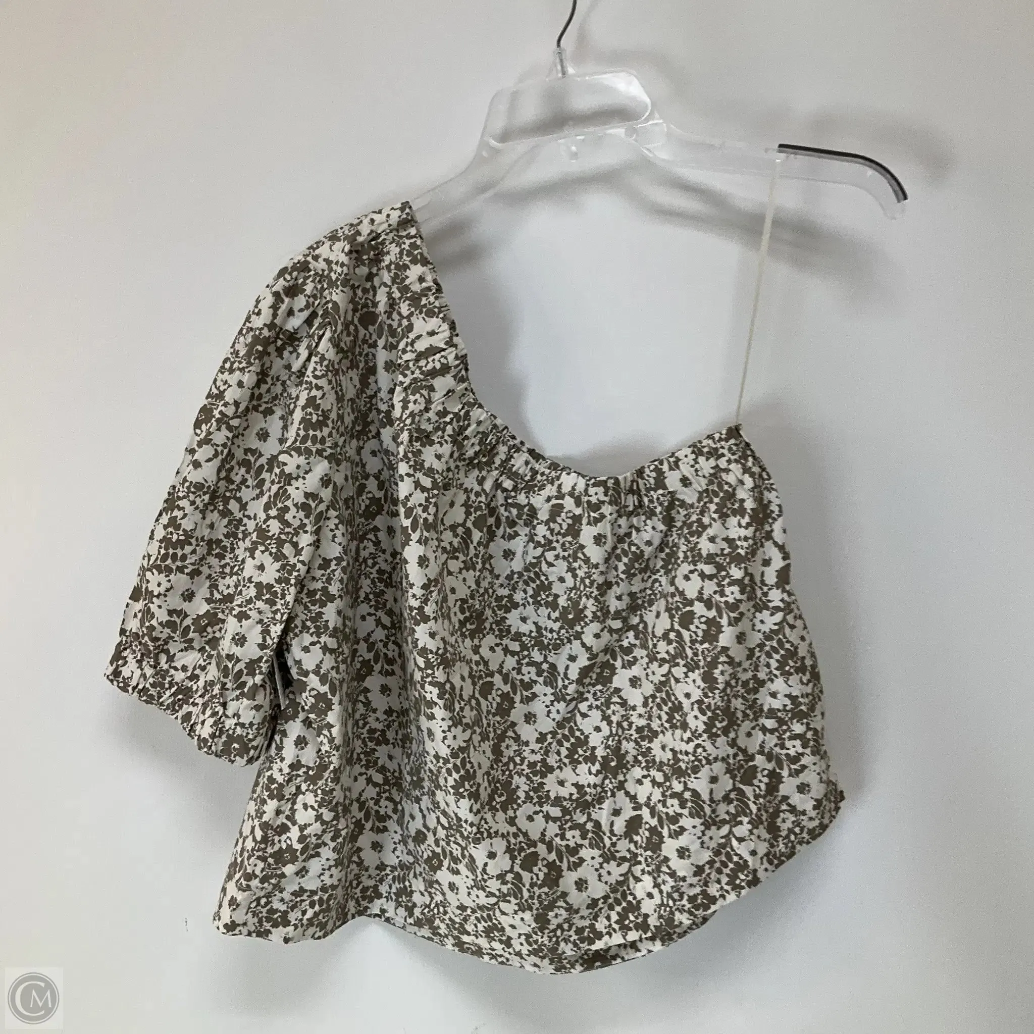 Top Short Sleeve By Rails In Floral Print, Size: L