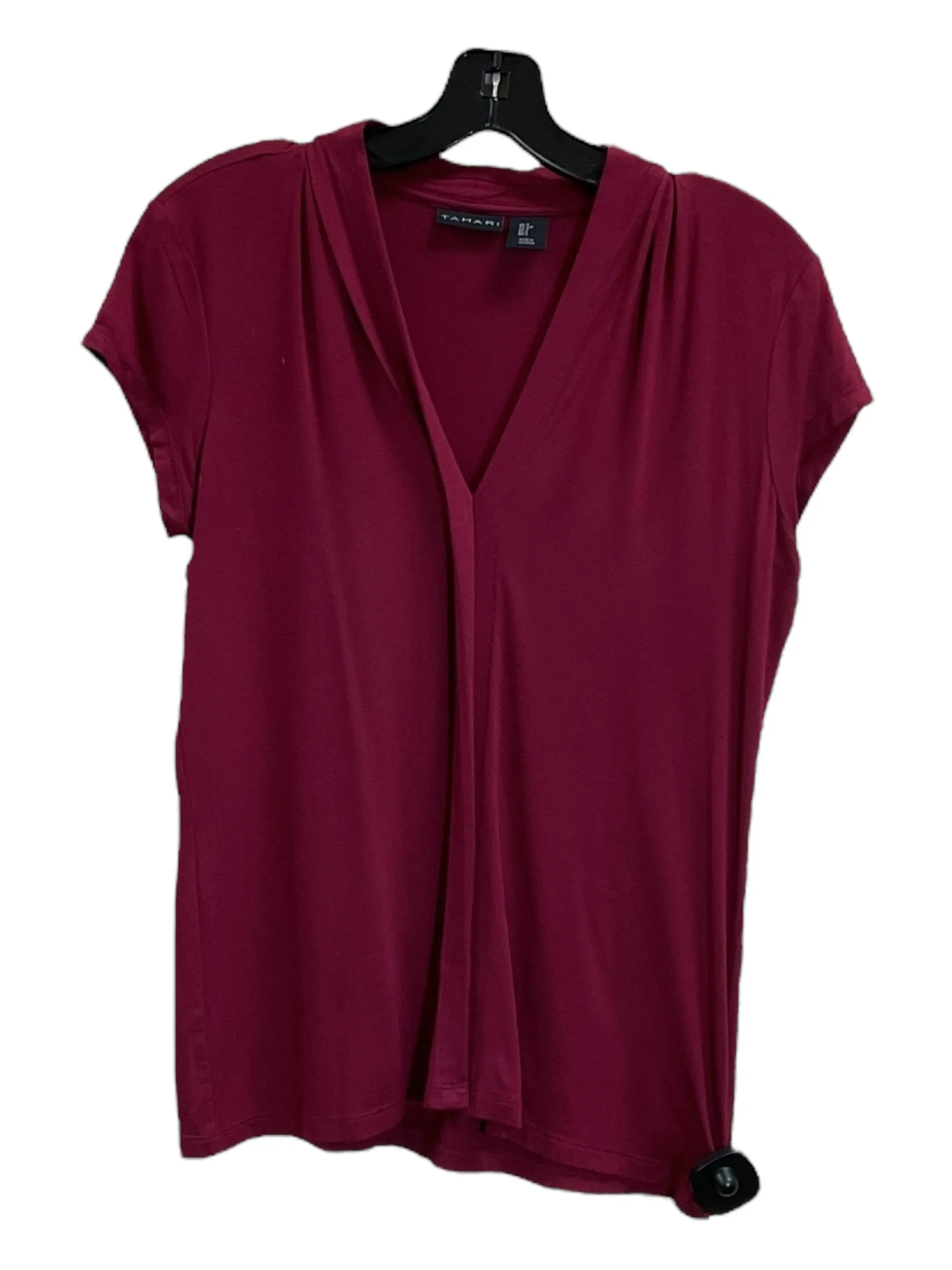 Top Short Sleeve By Tahari By Arthur Levine  Size: S