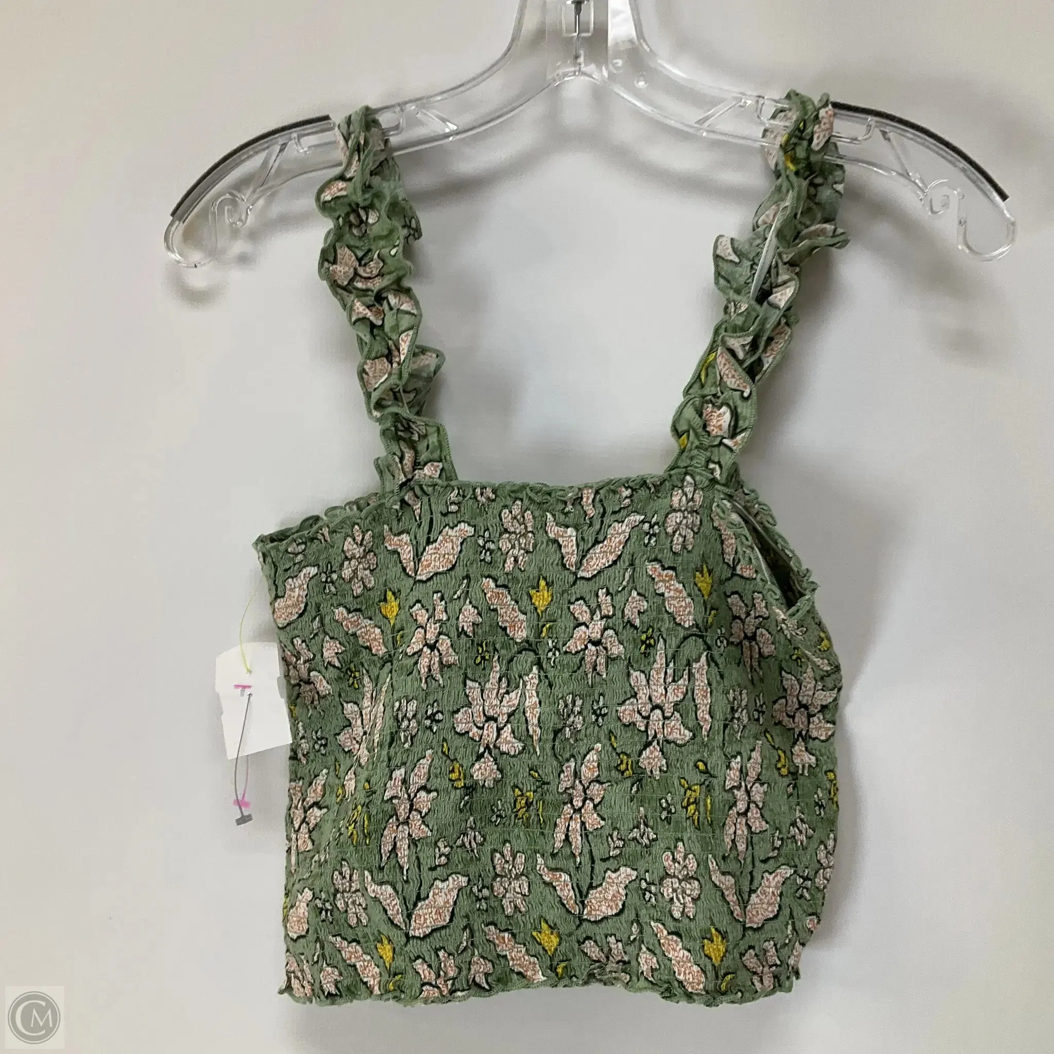 Top Sleeveless By Aerie In Green, Size: S