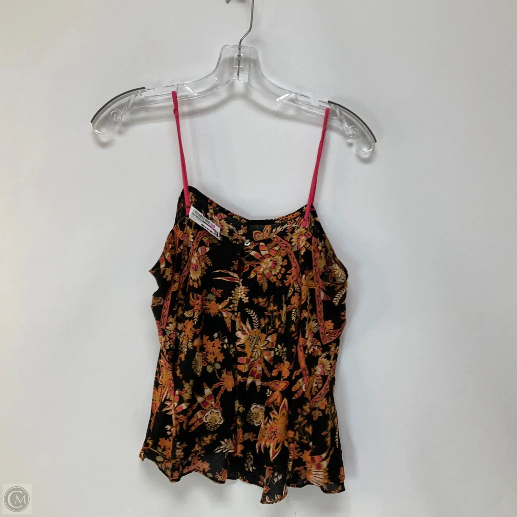 Top Sleeveless By Free People In Black & Pink, Size: M