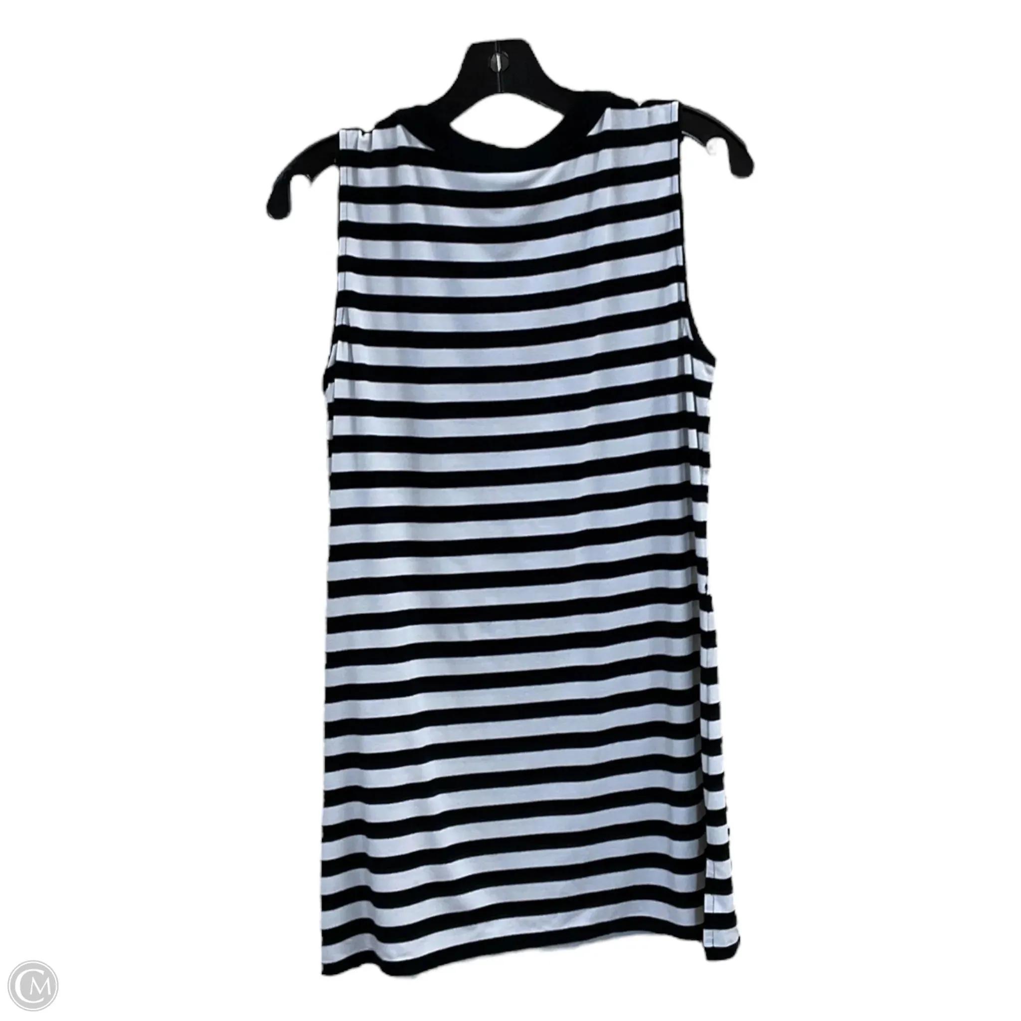 Top Sleeveless By White House Black Market In Black & White, Size: M