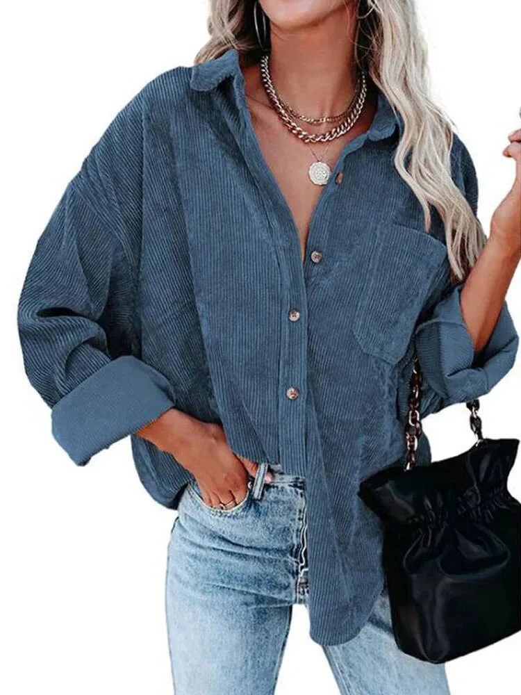 Trinidad® | Corduroy Blouse For Women