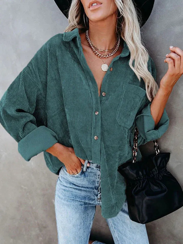 Trinidad® | Corduroy Blouse For Women