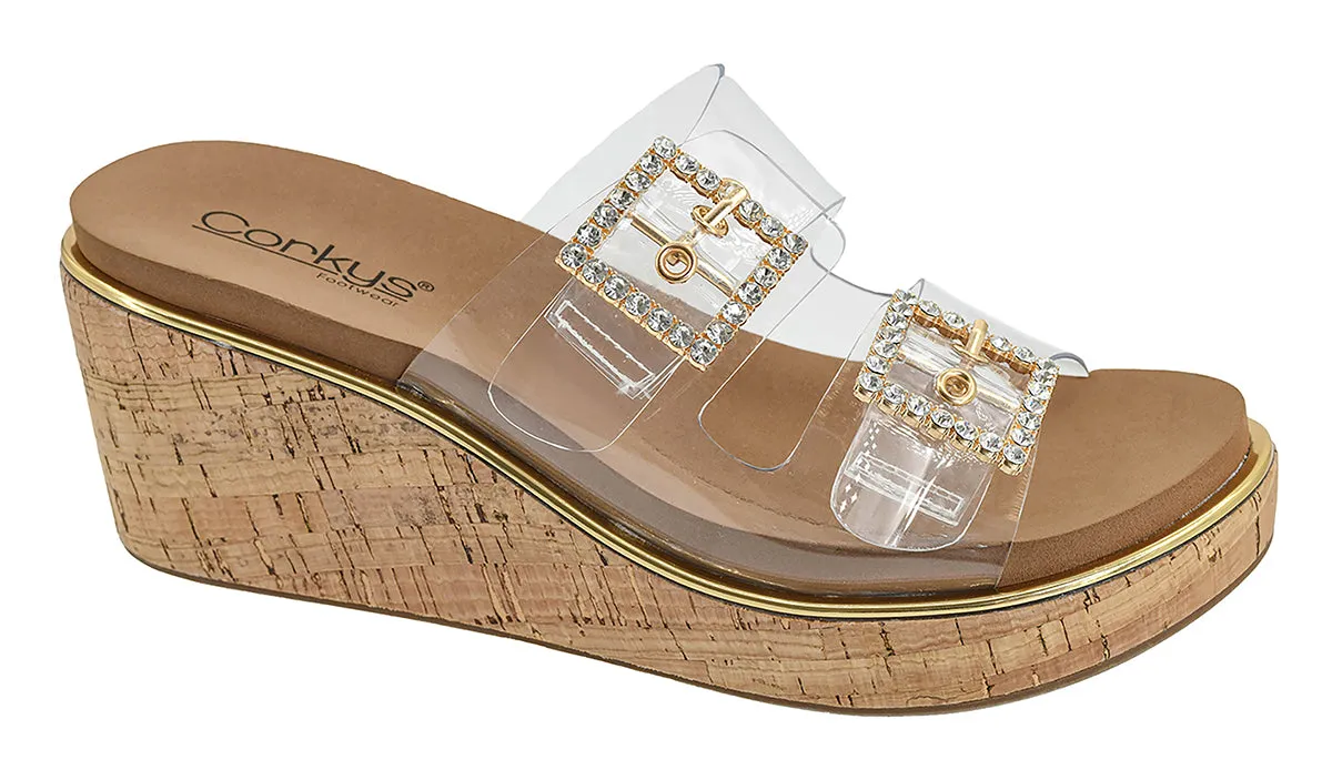 Twinsie Wedge - Clear