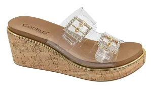 Twinsie Wedge - Clear