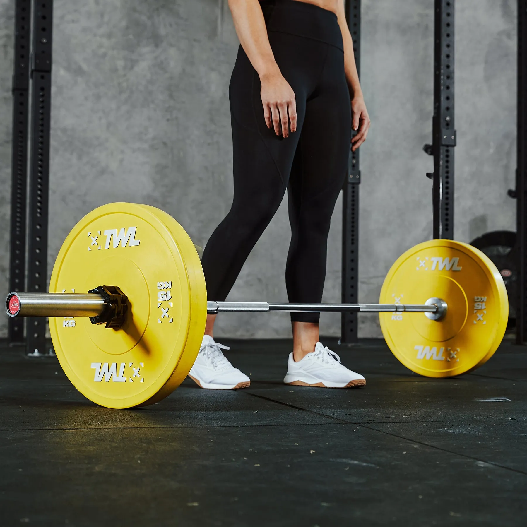 TWL - Women's Everyday Barbell and Everyday Bumper Plates with Spring Lock Collars