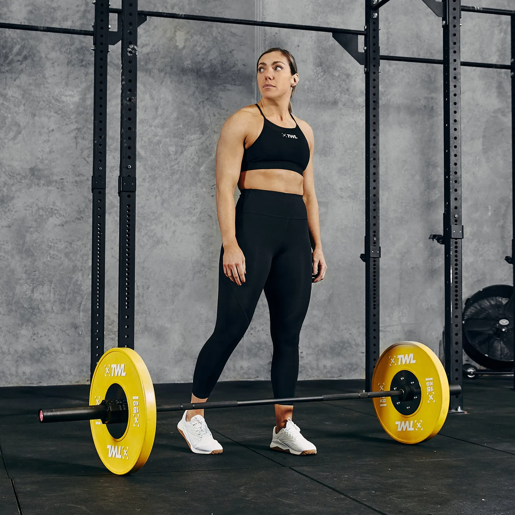 TWL - Women's Everyday Barbell and Everyday Bumper Plates with Spring Lock Collars