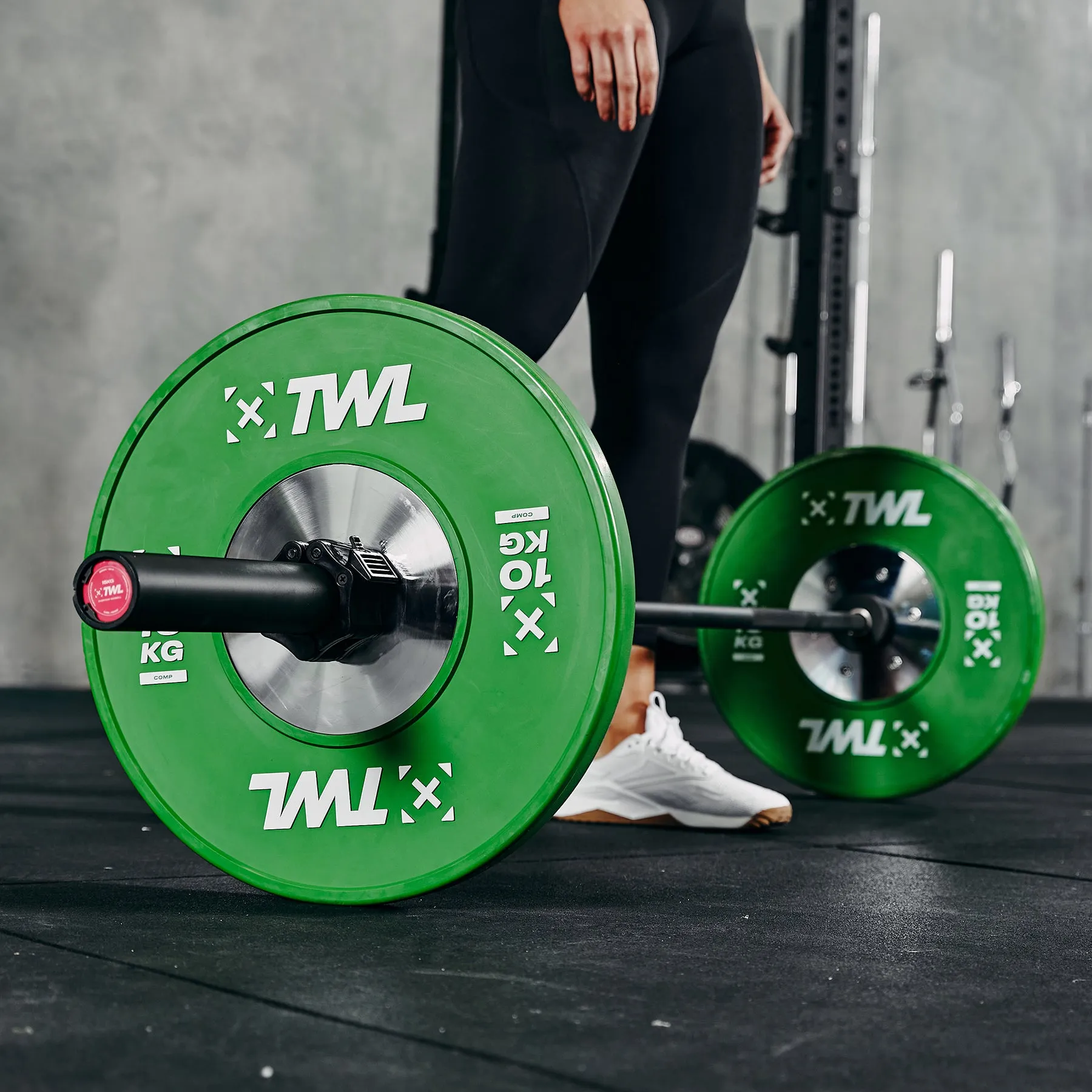 TWL - Women's Everyday Barbell and Everyday Bumper Plates with Spring Lock Collars