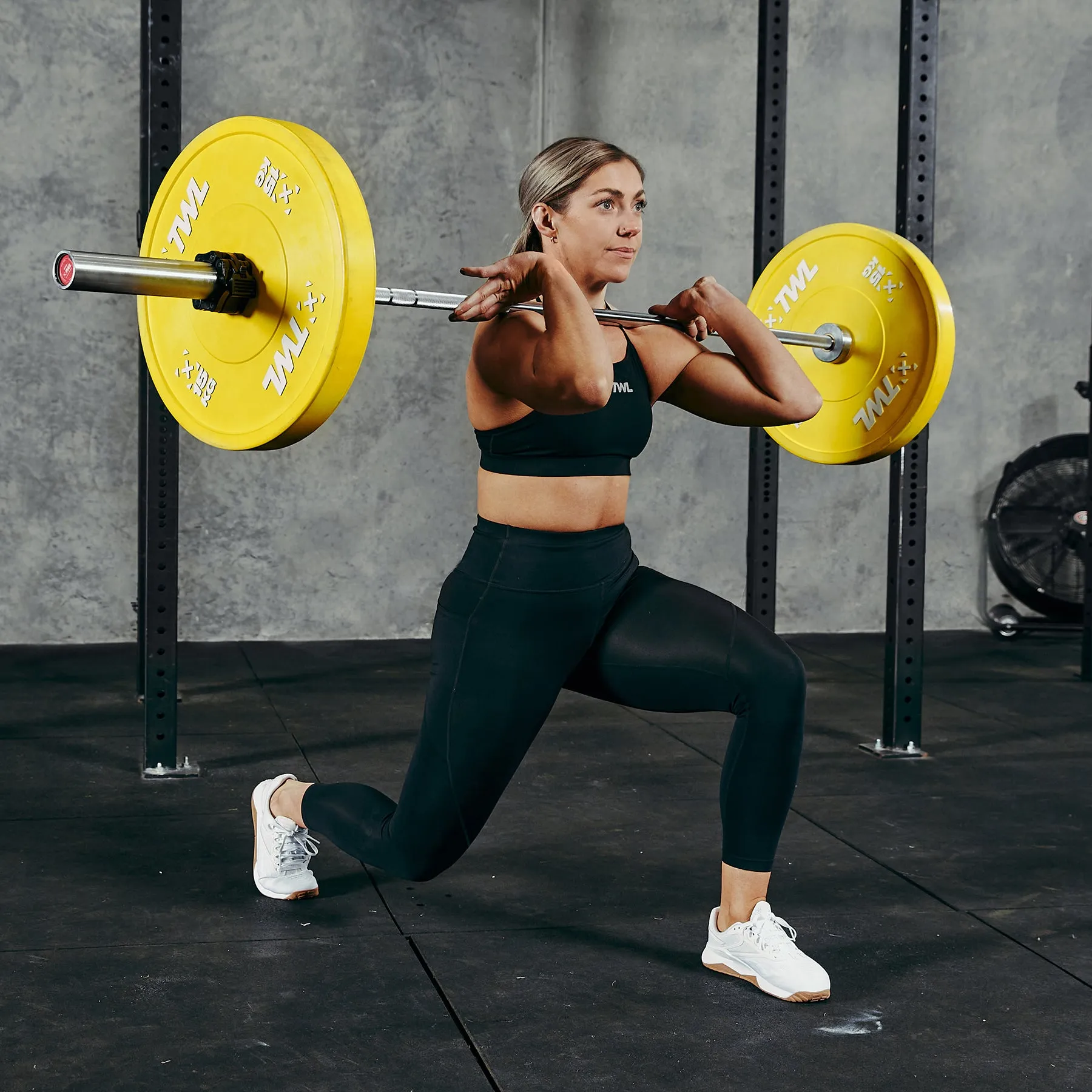 TWL - Women's Everyday Barbell and Everyday Bumper Plates with Spring Lock Collars