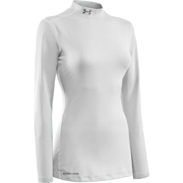 UA Women's Coldgear Fitted Mock