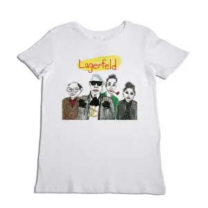 Unfortunate Portrait Lagerfeld Tee Shirt