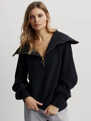 Varley | Vine Half Zip Pullover {Black}