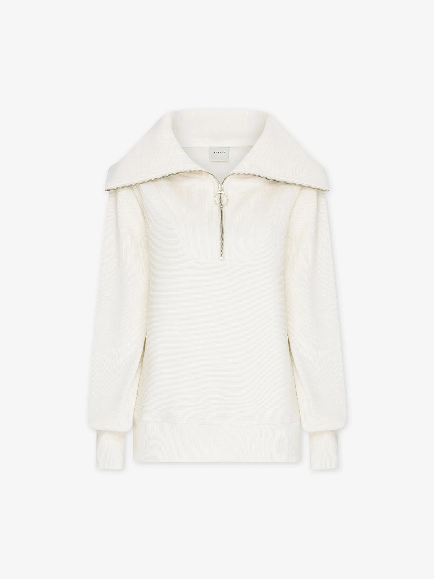 Varley | Vine Half Zip Pullover {Ivory}