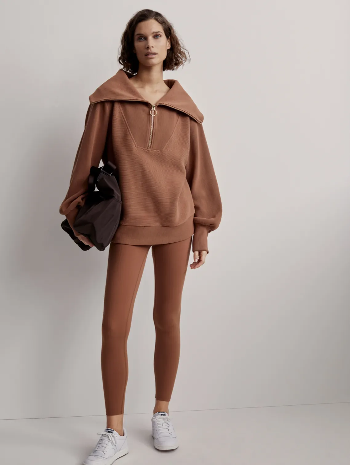 Varley | Vine Half Zip Pullover {Rawhide}