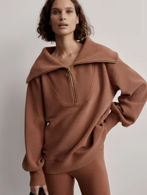 Varley | Vine Half Zip Pullover {Rawhide}