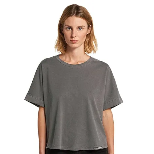 Vegan Women's Collider Oversized Boxy T-Shirt | Multiple Colours