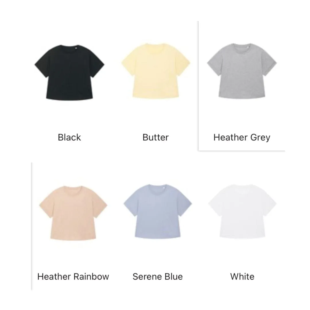Vegan Women's Collider Oversized Boxy T-Shirt | Multiple Colours