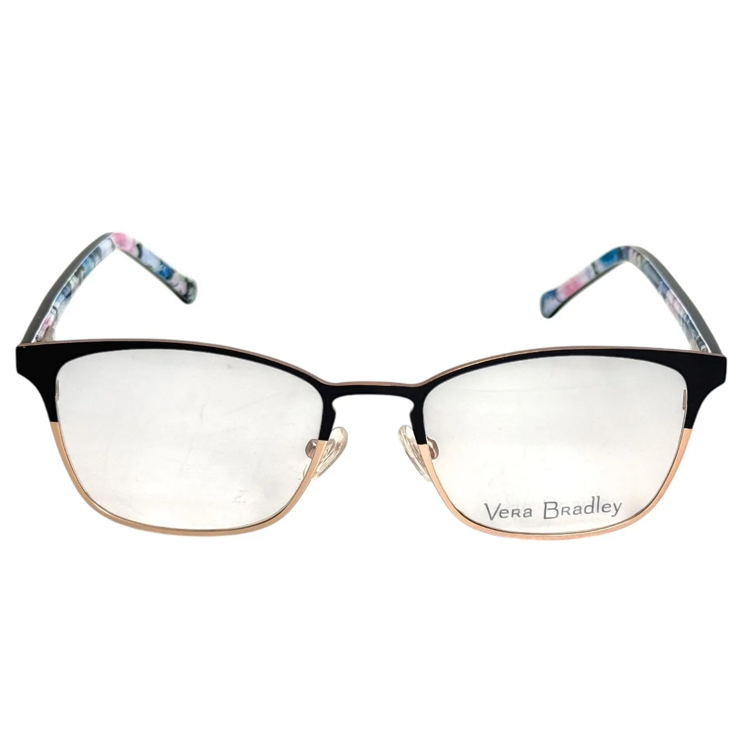 VERA BRADLEY Jaycee Garden Grove Eyeglasses - Black & Rose Gold