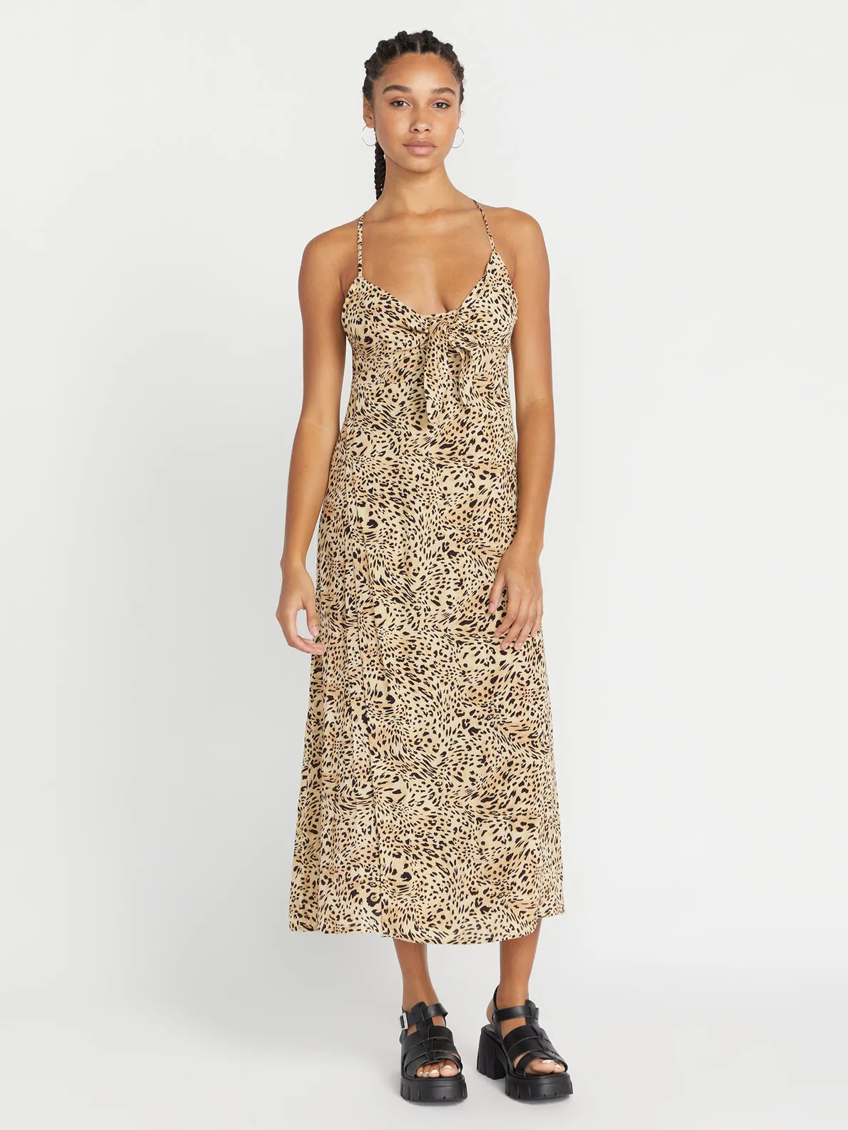 Volcom Womens Meeyoww Maxi Dress