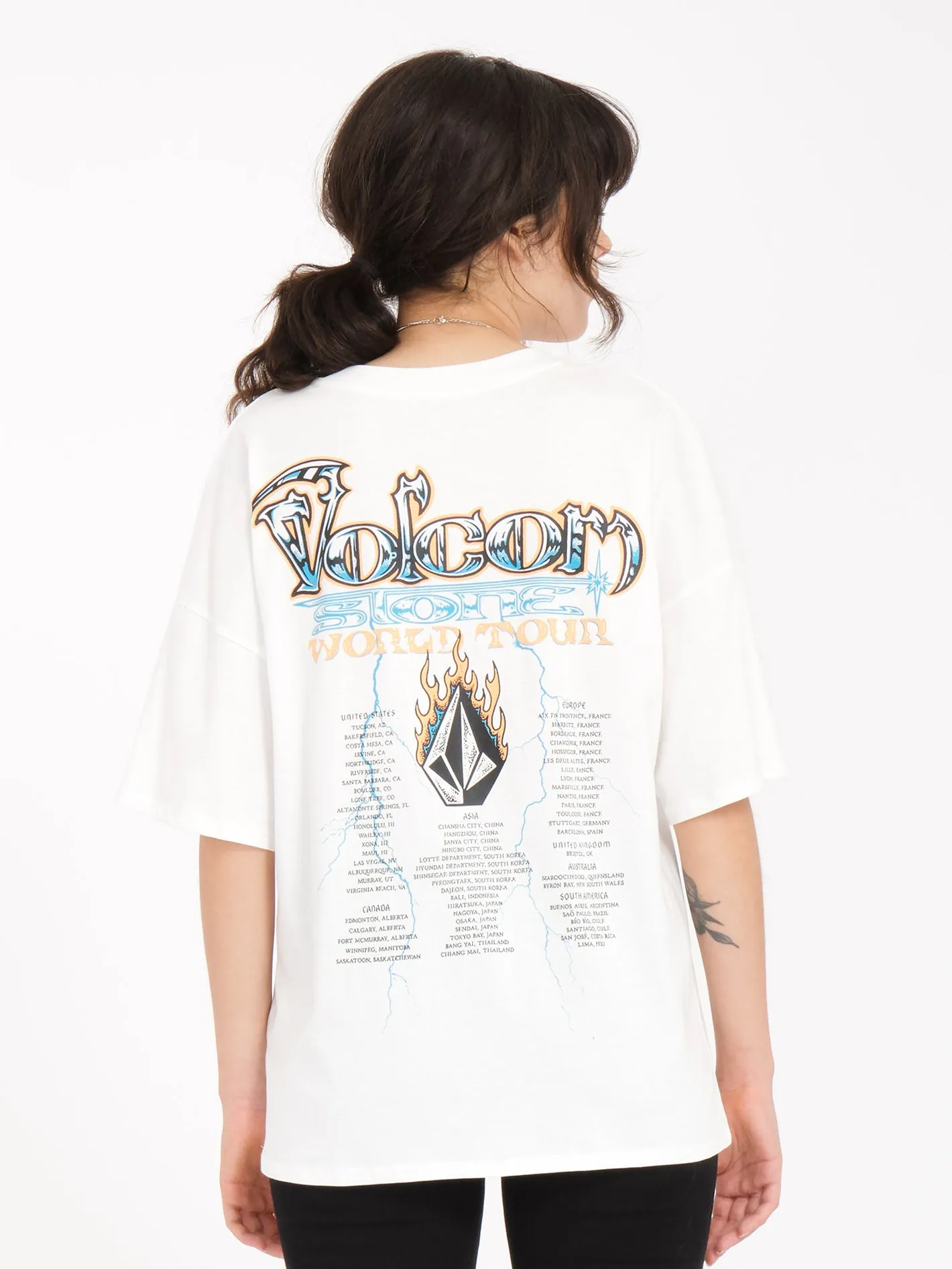 Voltrip T-shirt - STAR WHITE